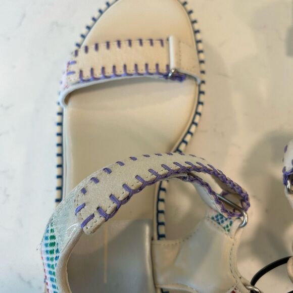 Dolce Vita Debra Sandals Ivory Multi Nubuck, Size 9.5, NWOT - Picture 8 of 11